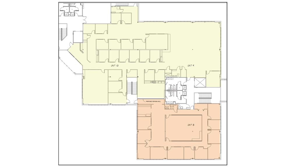 Westview Building Boulder Units 8-9-10 Floorplan